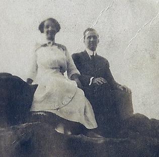 Alva Edwin Boatwright and Alma Eliza Ivy - 1912