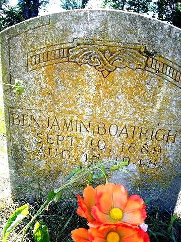Benjamin Boatright Gravestone
