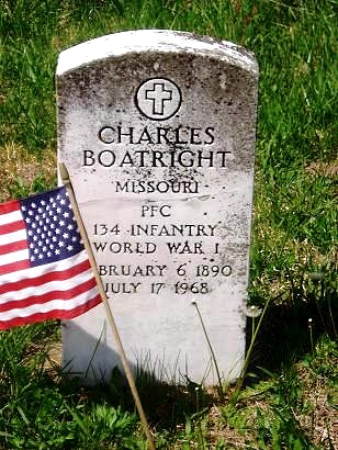 Charles Boatright Gravestone