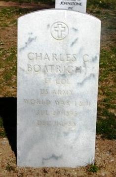 Charles Courtney Boatright Gravestone