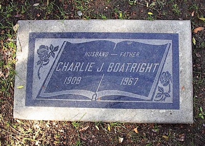Charles James Boatright Gravestone