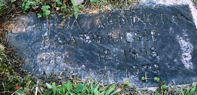 Cynthia Ellen Elizabeth Addington Boatright Gravestone