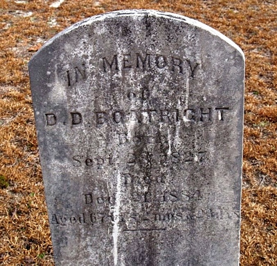Daniel D. Boatright Marker