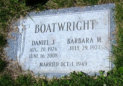 Daniel J. Boatwright Gravestone
