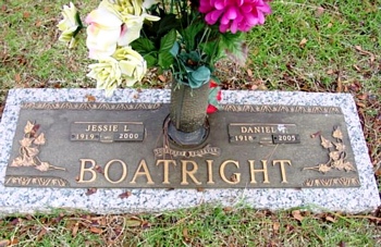 Daniel Thomas Boatright and Jessie Louise Howell Marker