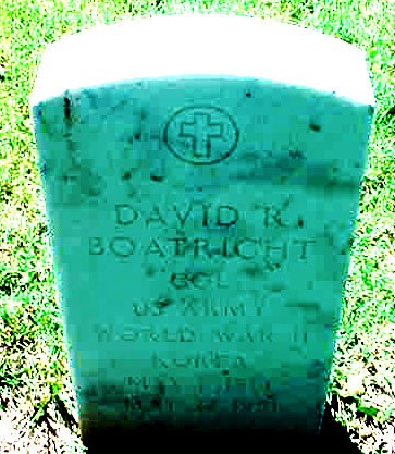 David Russell Boatright Gravestone