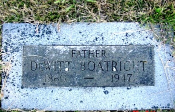 Dewitt Johnson Boatright Marker