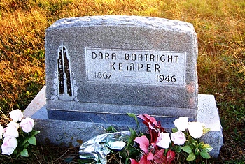Susan May Dora Boatright Kemper Gravestone