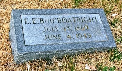 Eric Esron Boatright Gravestone