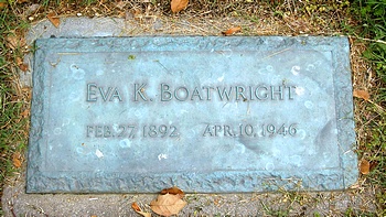 Eva K. Boatwright Marker