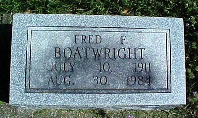 Floyd Frederick Boatwright Gravestone
