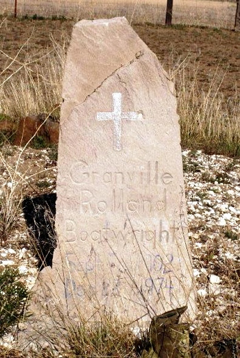 Granville Roland Boatwright Gravestone