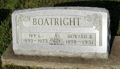Howard Bert Boatright Gravestone