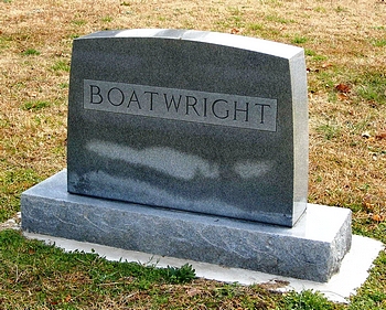 Howard Leake Boatwright Gravestone