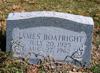 James Edward Boatright Gravestone