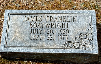 James Franklin Boatwright Marker