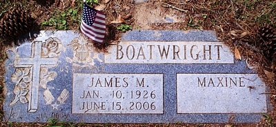 James M. Boatwright Gravestone