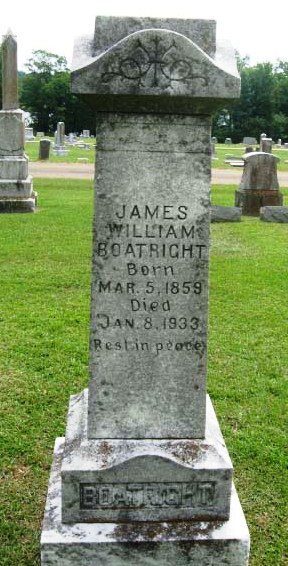 James William Boatwright Gravestone