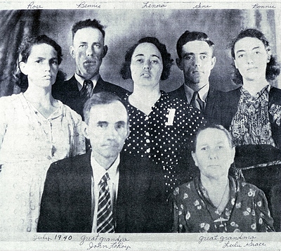 John Leroy Boatwright Family