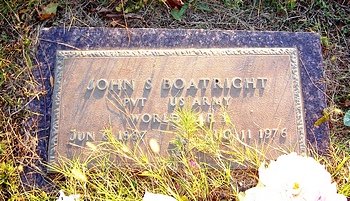 John Sherman Boatright Marker