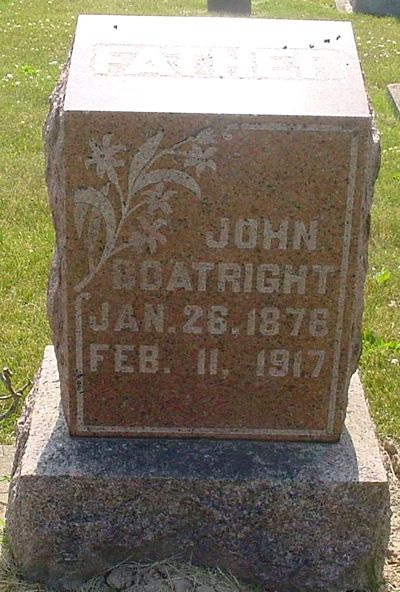 John Sherman Boatright Gravestone