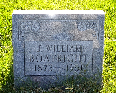 John William Boatright Gravestone