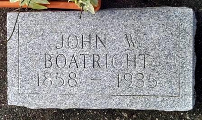 John William Boatright Marker