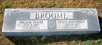 Louise Boatwright Broome Marker