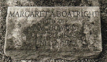Margareta Boatright Howard Marker