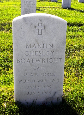 Martin Chesley Boatwright Gravestone
