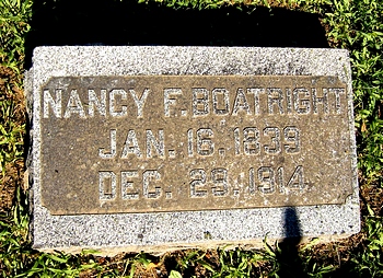 Nancy Frances Buie Boatright Marker