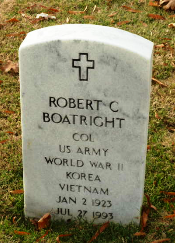 Robert Campbell Boatright Gravestone