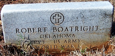 Robert Elmer Boatright Gravestone
