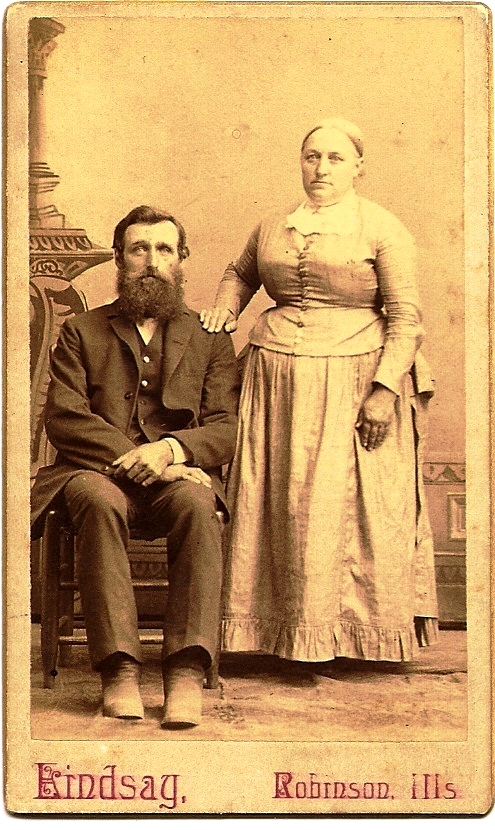 Samuel Alexander Boatright and Stacey Ellen Kibler taken about 1890
