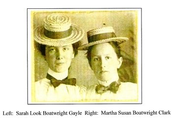 Sarah Look Boatwright and Martha Susan Boatwright