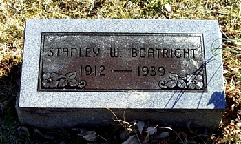 Stanley W. Boatright Gravestone