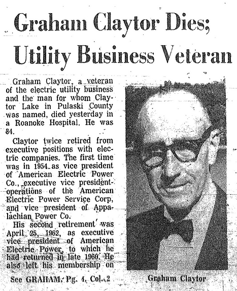 William Graham Claytor Obituary