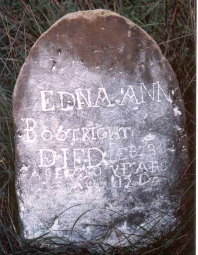 Edna Ann Boatright Grave: